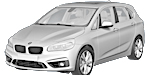 BMW F45 B1876 Fault Code